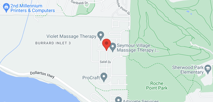 map of 13 3596 SALAL DRIVE